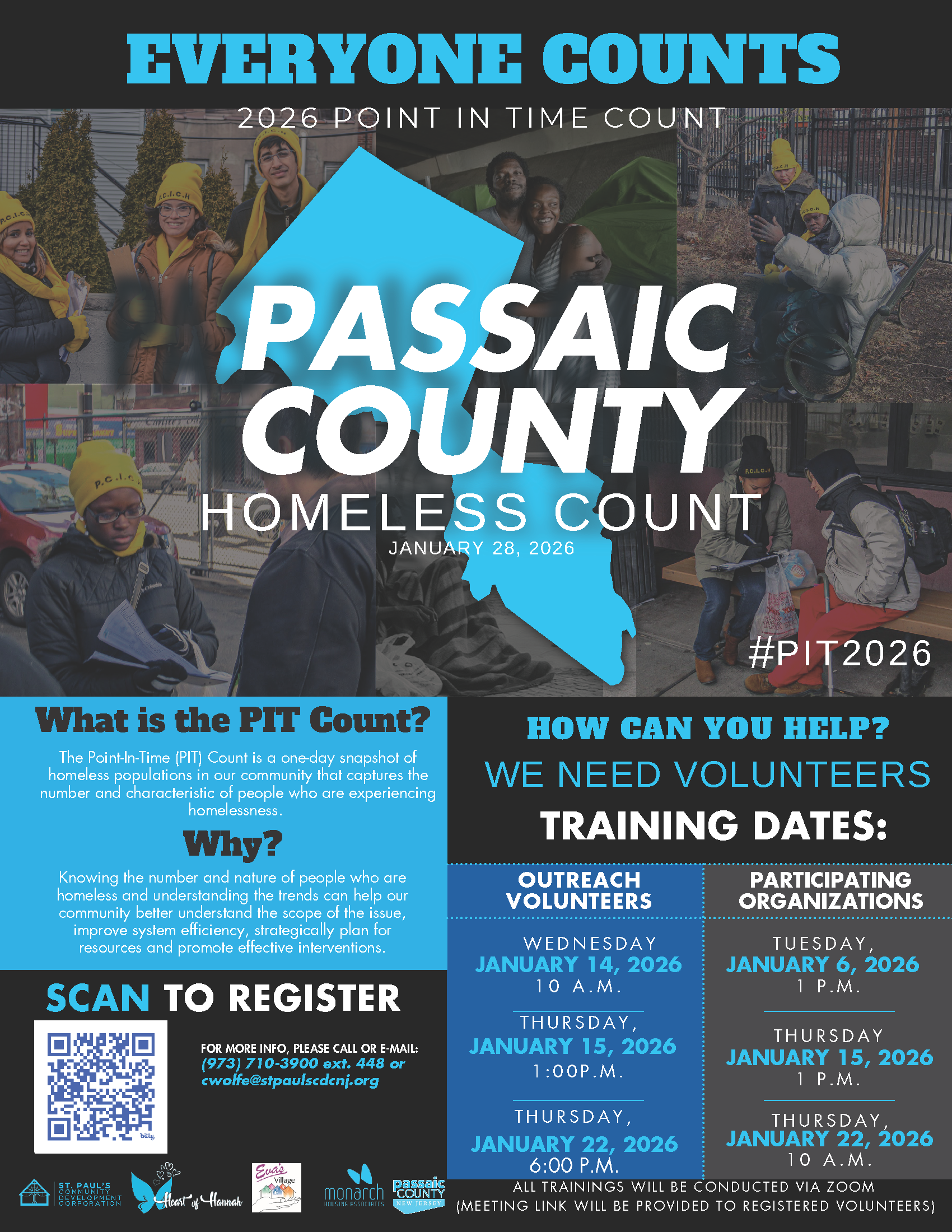 Passaic County 2026 P.I.T. Count